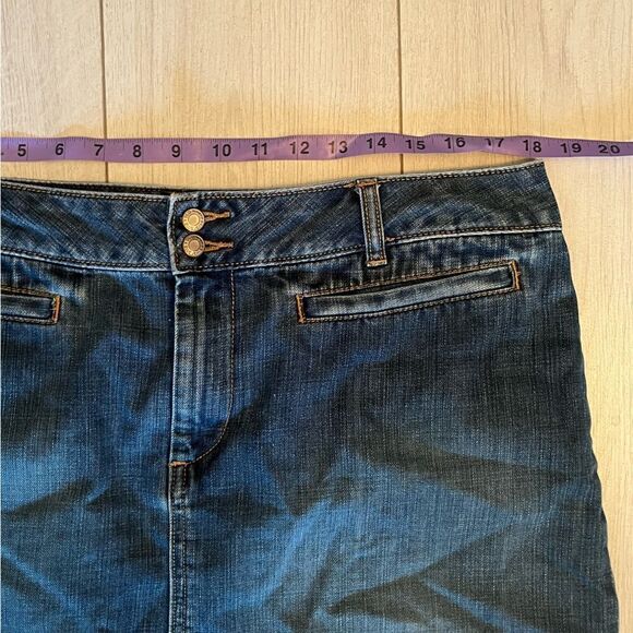 90s vintage old navy maxi denim skirt - Picture 7 of 9